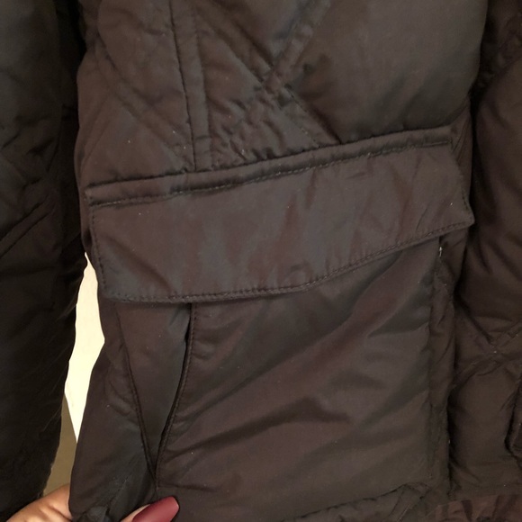 SALE 🎈WARM LANDS END BROWN PUFFER WARM COAT! - Picture 6 of 7
